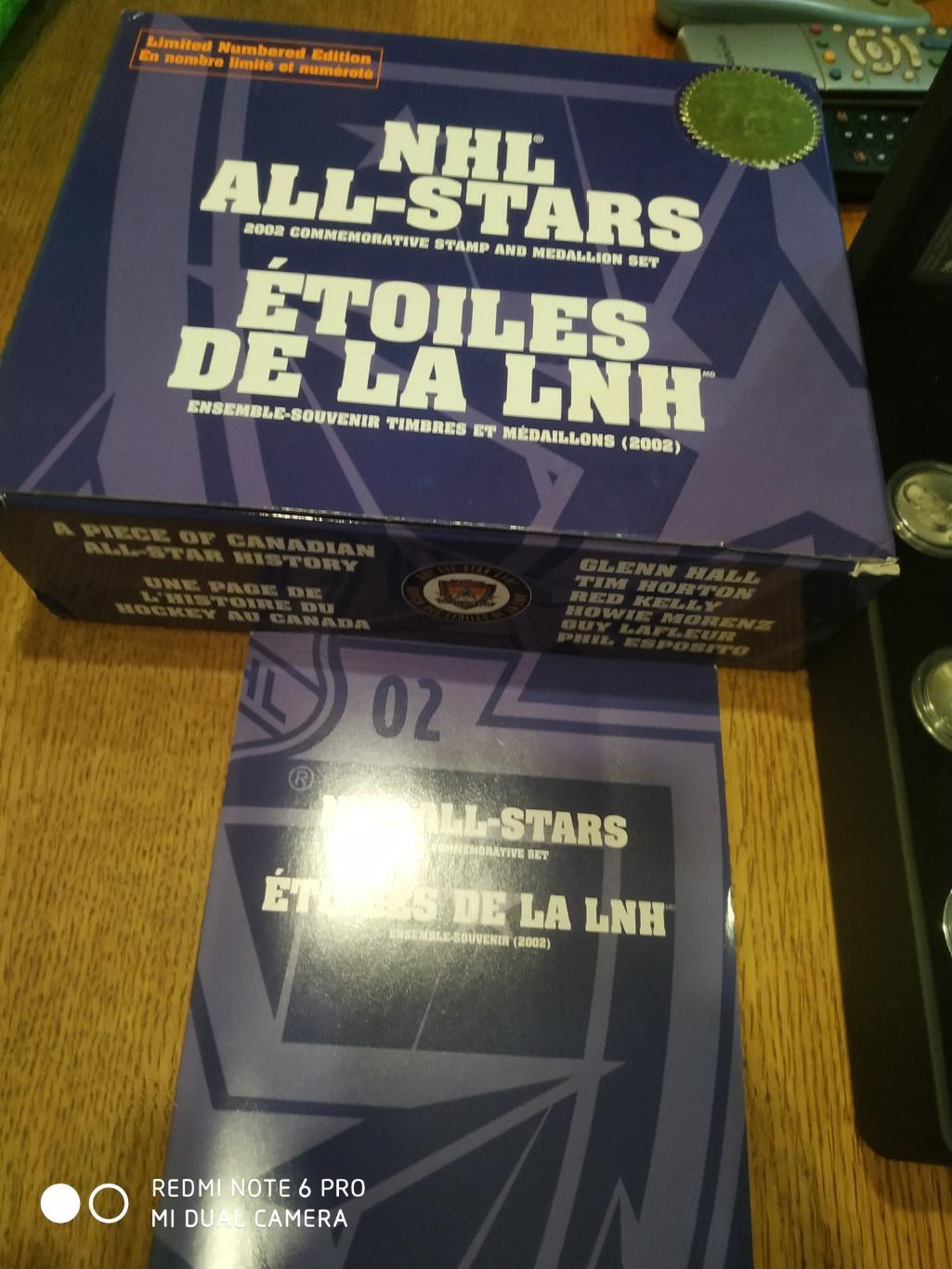 Подарочный Юбилейный Набор НХЛ 2004 NHL ALL STAR GAME commemorative set 2
