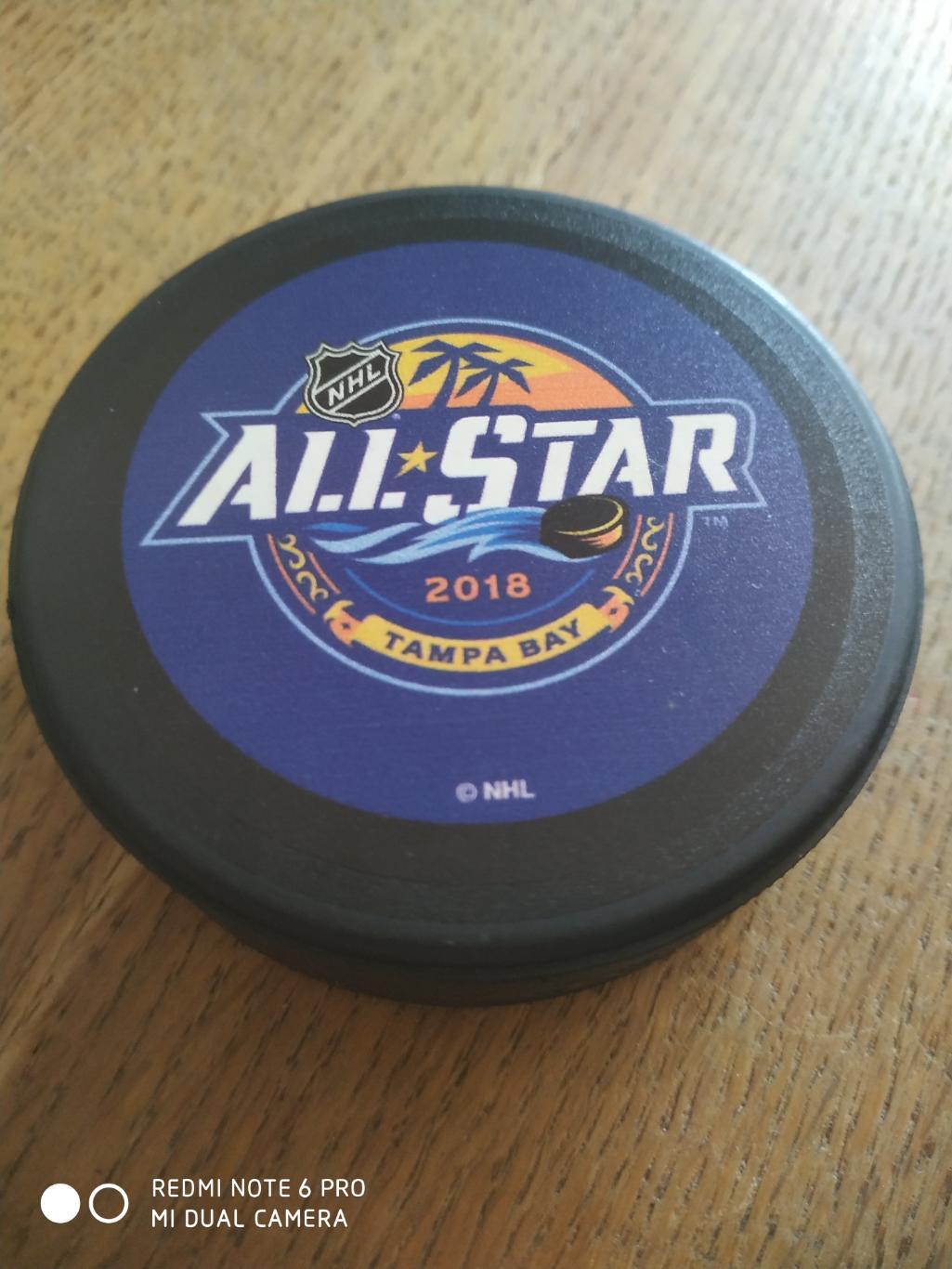 ШАЙБА ХОККЕЙНАЯ НХЛ NHL 2018 NHL ALL STAR GAME TAMPA BAY