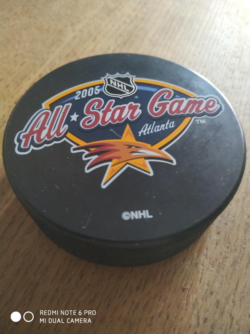 ШАЙБА ХОККЕЙНАЯ НХЛ NHL 2005 ATLANTA NHL ALL STAR GAME