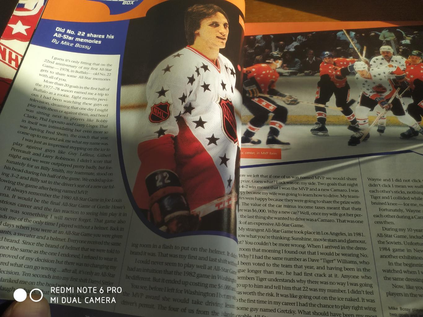 ПРОГРАММА МАТЧА ЗВЕЗД НХЛ NHL ALL STAR GAME 2000 1