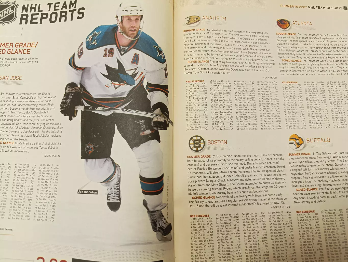 ХОККЕЙ ЖУРНАЛ НХЛ NHL THE HOCKEY NEWS SEPTEMBER 2, 2008 VOL 62 № 02 5