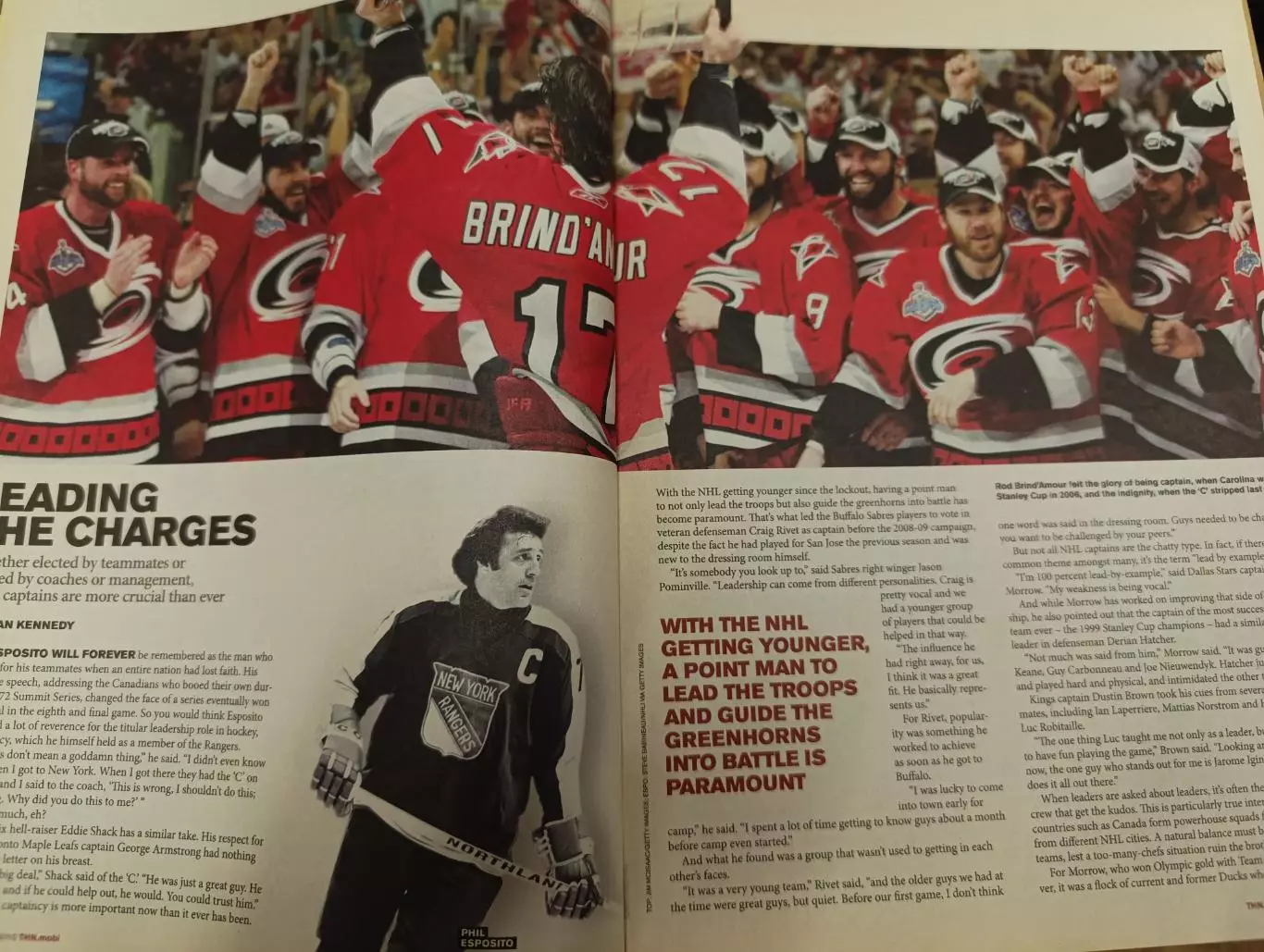 ХОККЕЙ ЖУРНАЛ НХЛ NHL THE HOCKEY NEWS OCTOBER 11, 2010 VOL 64 № 6 1