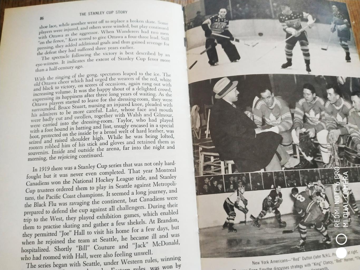 ХОККЕЙ СПРАВОЧНИК НХЛ NHL 1964 THE STANLEY CUP STORY by ROXBOROUCH 2