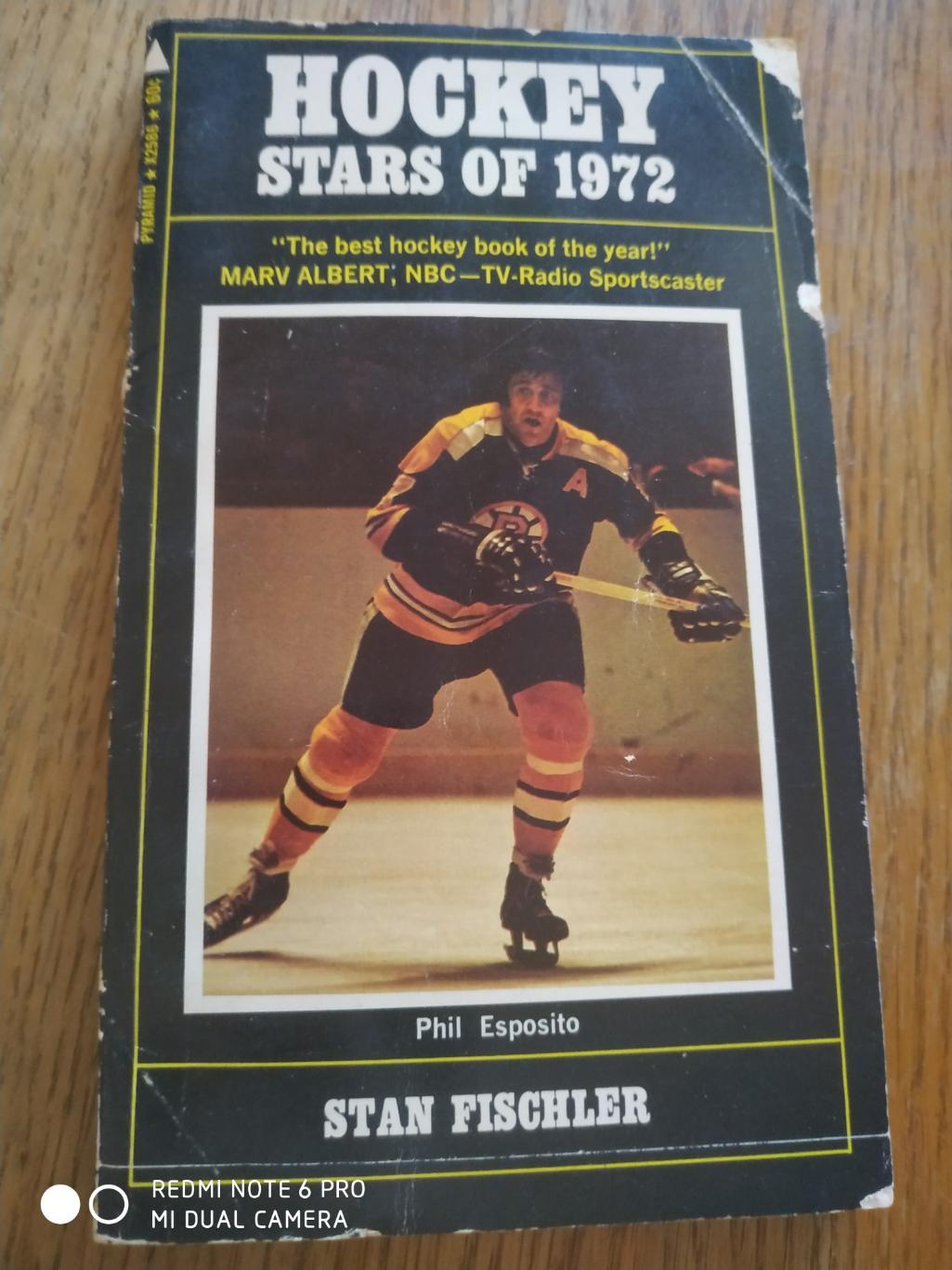 ХОККЕЙ СПРАВОЧНИК НХЛ NHL 1972 HOCKEY STARS OF 1972 by STAN FISCHLER