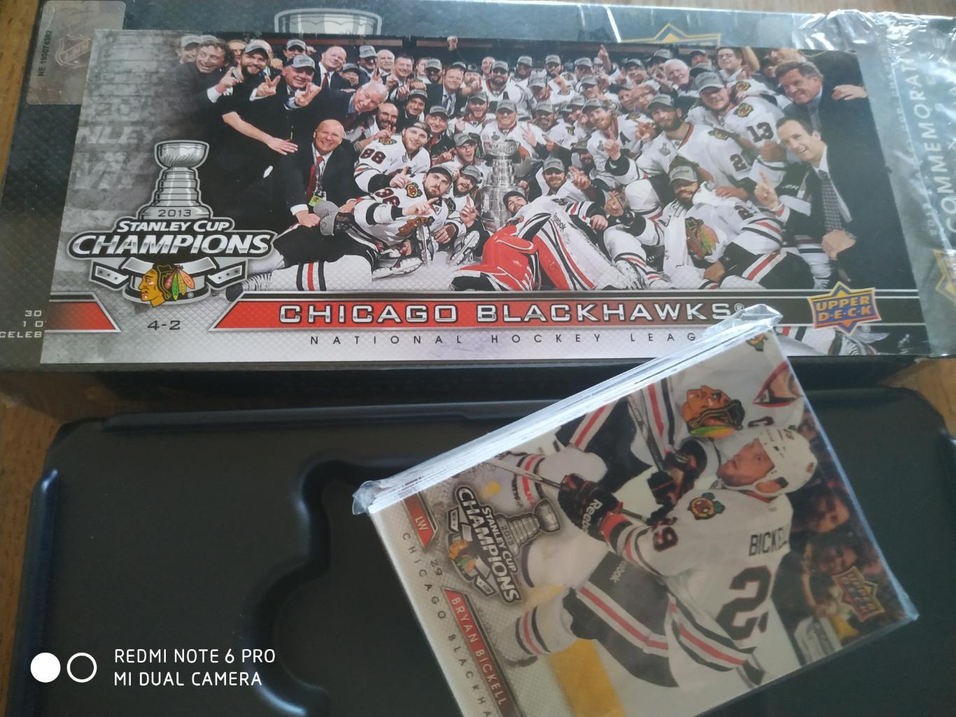2013 CHICAGO BLACKHAWKS STANLEY CUP NHL UPPER DECK COMMEMORATIVE BOX SET 30+1 2