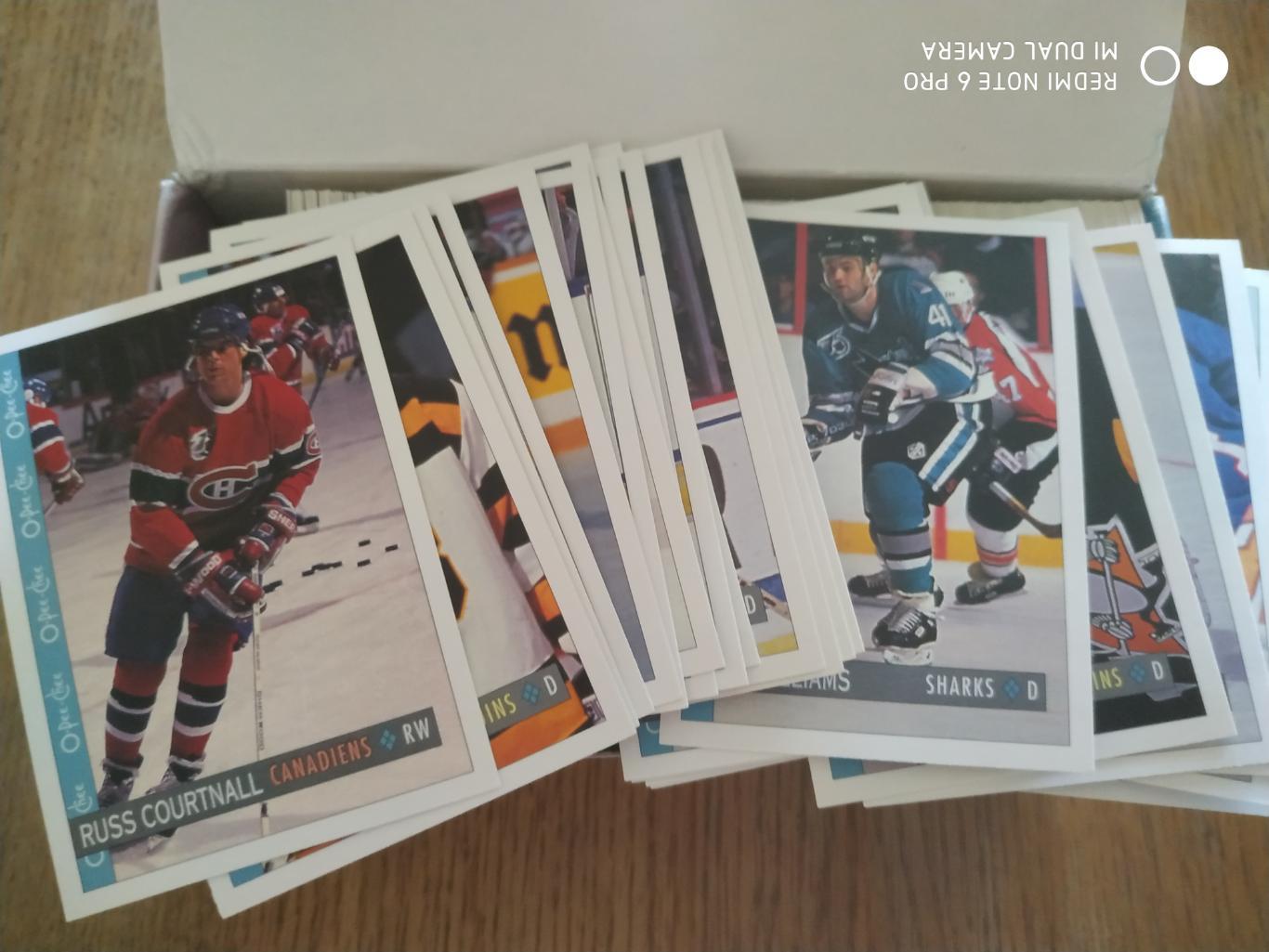 ХОККЕЙ НАБОР КАРТОЧЕК 1992-93 OPC OFFICIAL SET HOCKEY CARD HALL OF FAMES #1-396 4