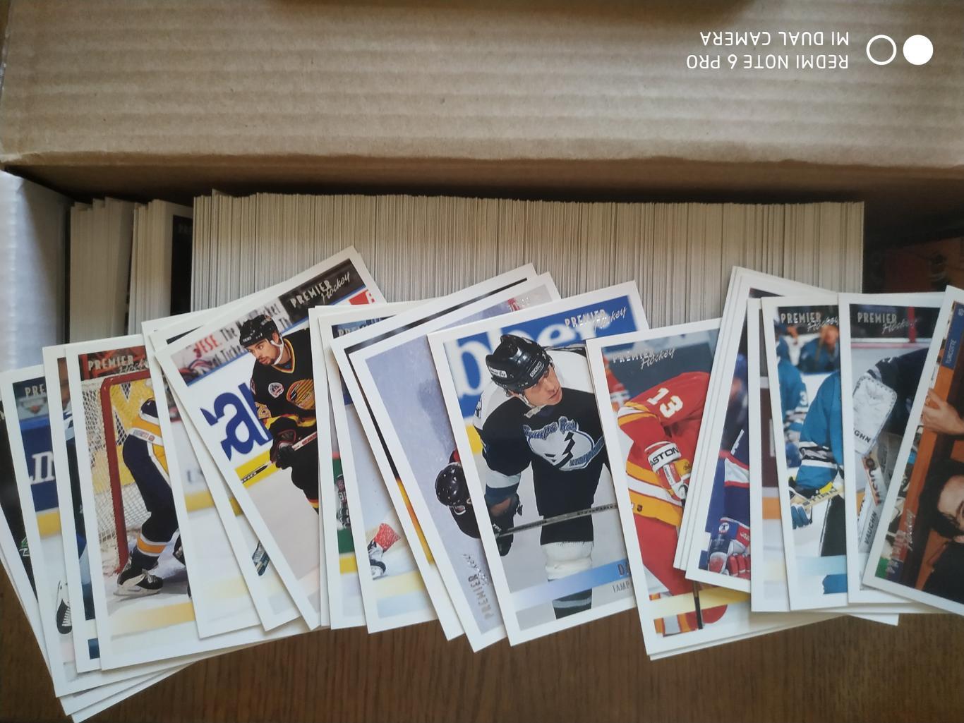 ХОККЕЙ НАБОР КАРТОЧЕК НХЛ 1994-95 OPC HOCKEY OFFICIAL CARD SET #1-550 5