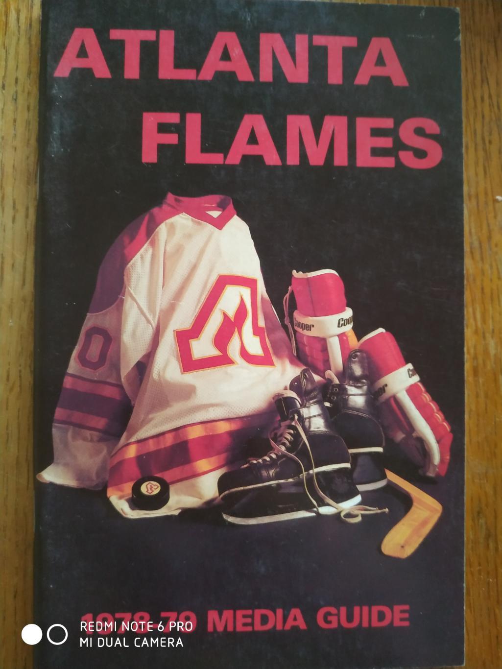 ЕЖЕГОДНИК НХЛ NHL 1978-79 FACTBOOK ATLANTA FLAMES