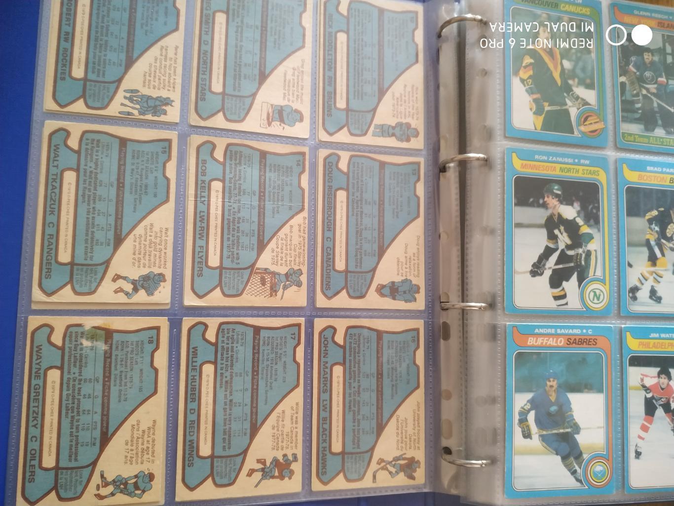 Набор Карточек НХЛ NHL 1979-80 OPC HOCKEY CARD #1-396 WAYNE GRETZKY ROOKIE CARD 4