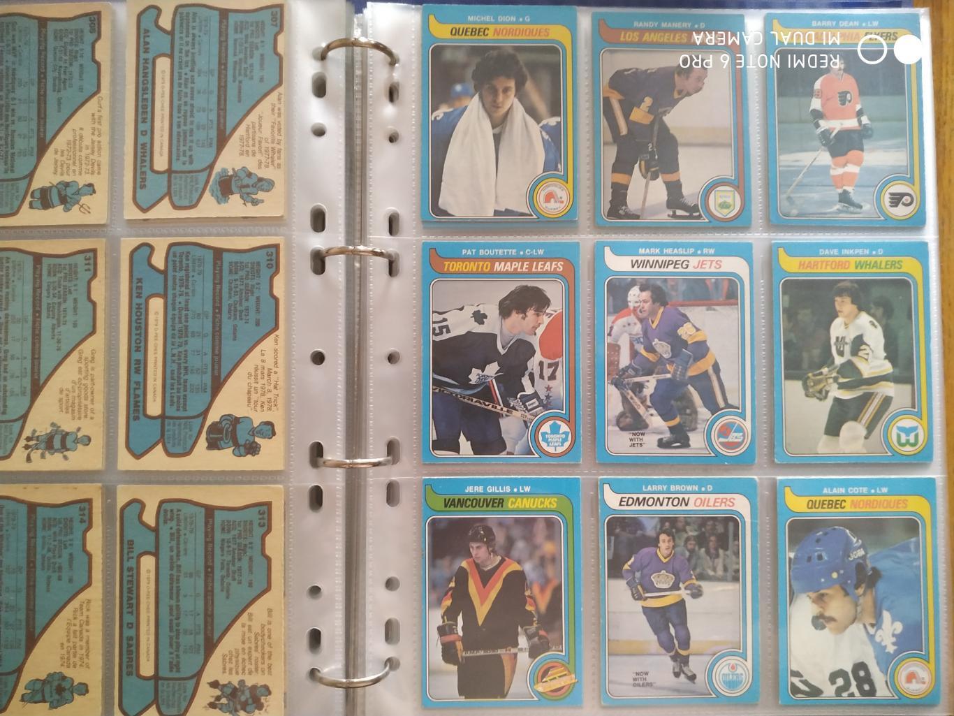 Набор Карточек НХЛ NHL 1979-80 OPC HOCKEY CARD #1-396 WAYNE GRETZKY ROOKIE CARD 6