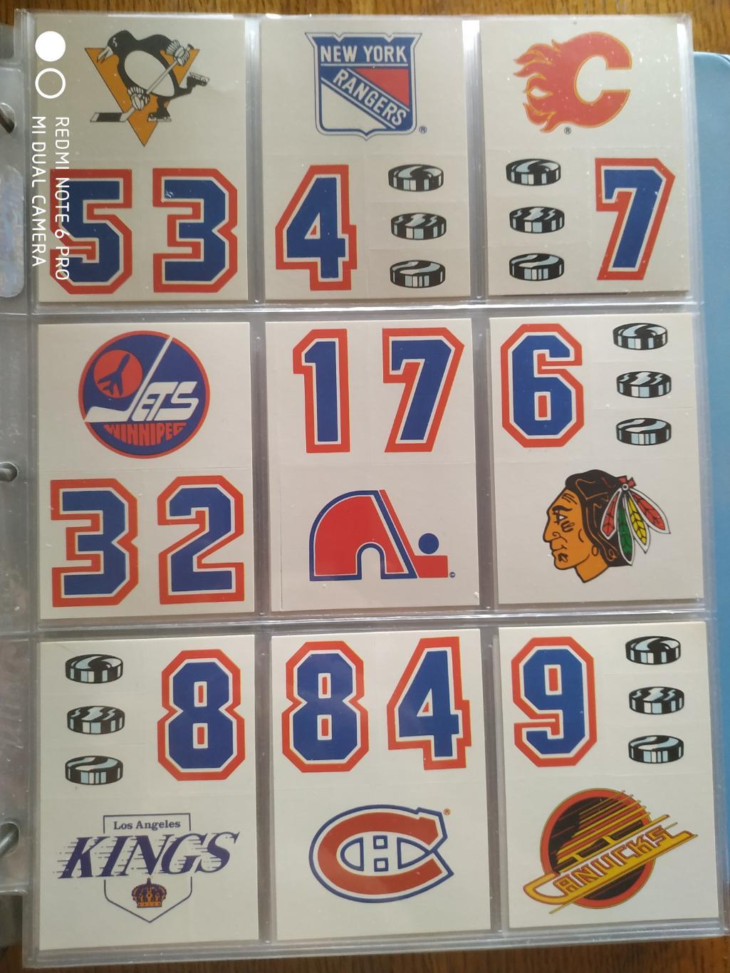 Набор Карточек НХЛ NHL 1985-86 TOPPS FULL SET HOCKEY CARD + STIKER CARDS #1-33 3