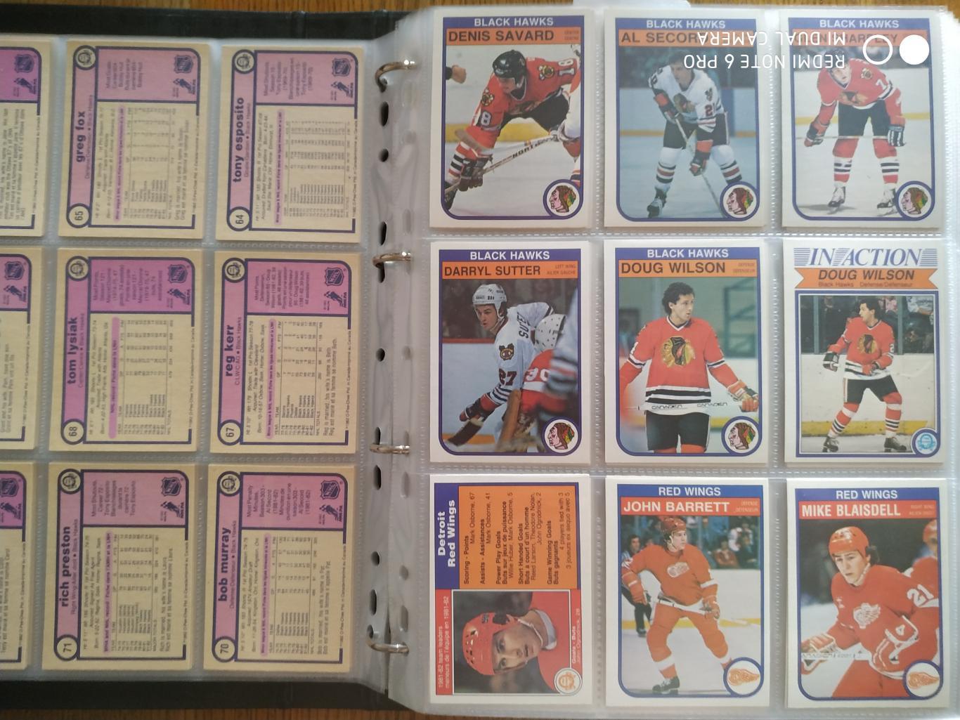 Набор Карточек НХЛ NHL 1982-83 OPC OFFICIAL COMPLETE SET HOCKEY CARD #1-396 1