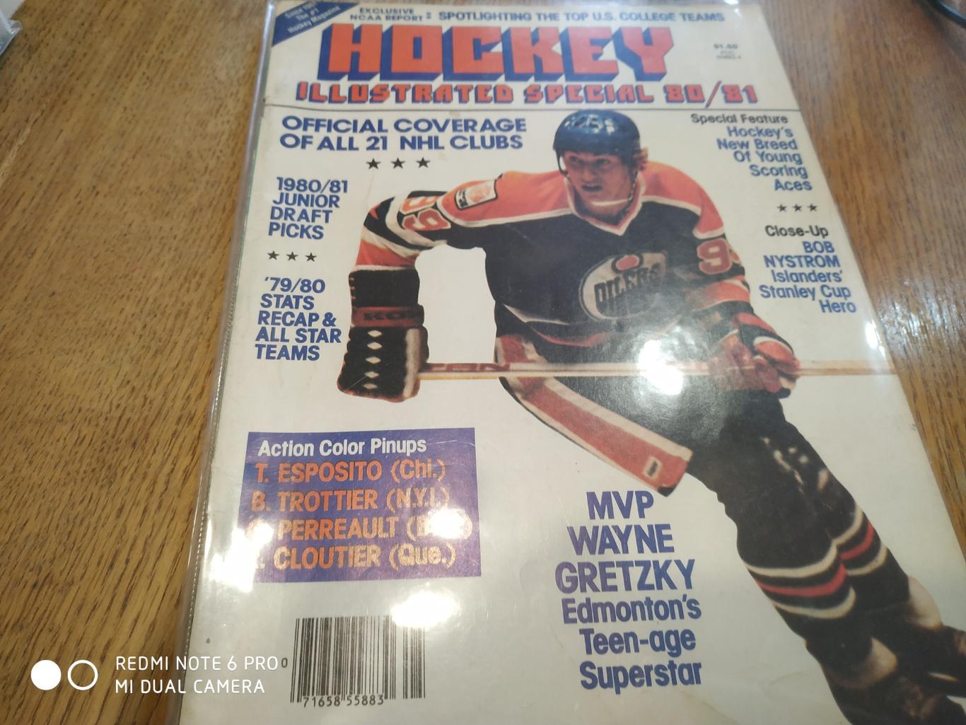 ЖУРНАЛ ЕЖЕГОДНИК НХЛ NHL 1980-81 HOCKEY ILLUSTRATED SPECIAL