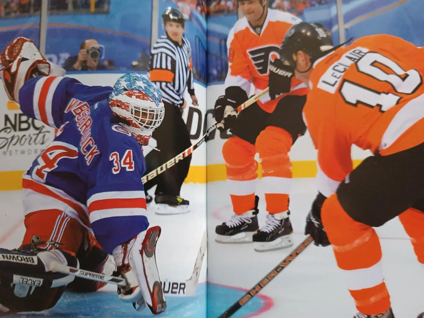 ПРОГРАММА МАТЧА НХЛ 2012 NHL PHILADELPHIA WINTER CLASSIC IN PICTURE 2