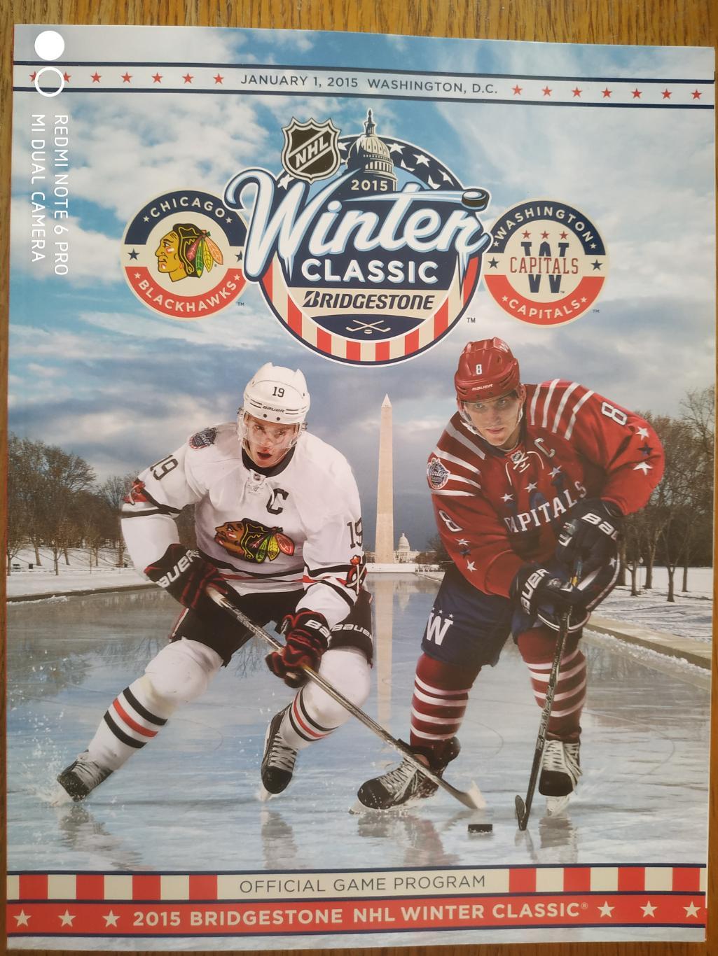 2015 JANUARY 1 WINTER CLASSIC OFFICIAL GAME PROGRAM