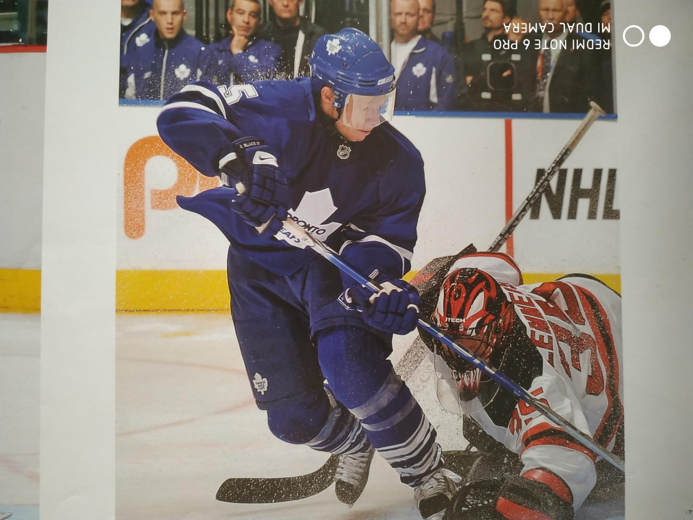 ХОККЕЙ ПРОГРАММА АЛЬБОМ НХЛ THE NHL HOCKEY YEAR IN PHOTOGRAPHS REFLECTIONS 2009 5