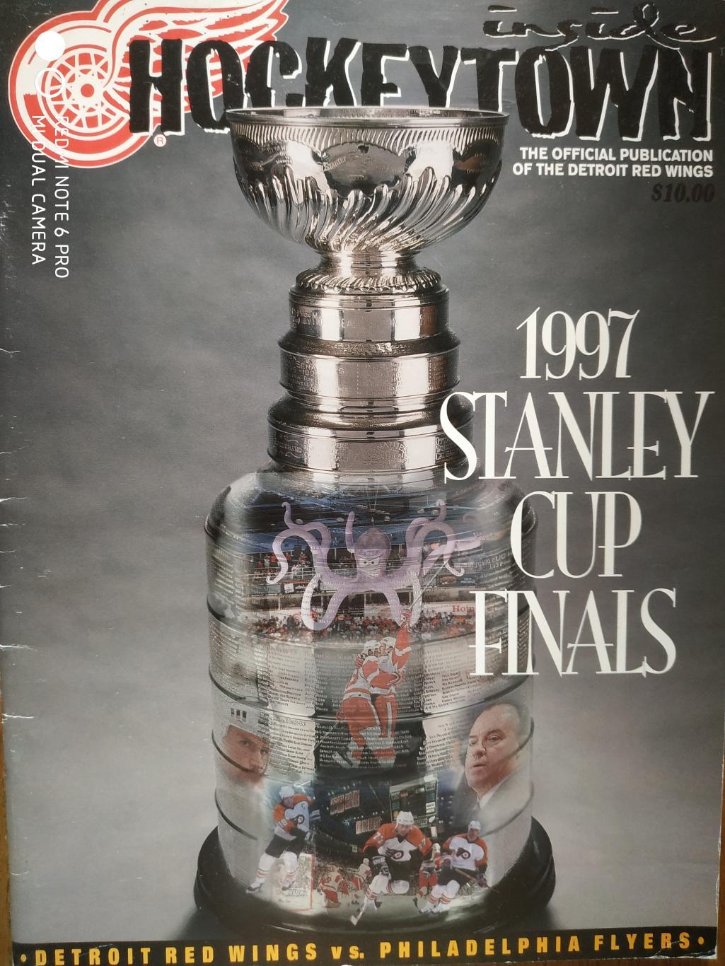 АЛЬБОМ ПРОГРАММА НХЛ NHL 1997 INSIDE HOCKEYTOWN STANLEY CUP FINALS VOL ONE #8