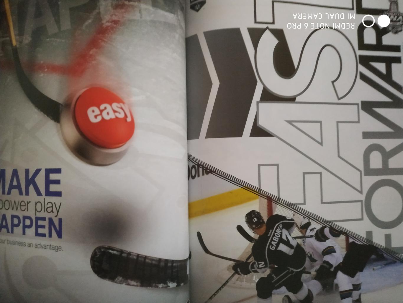 ПРОГРАММА НХЛ 2014 NHL GAME PROGRAM OF THE STANLEY CUP FINAL RANGERS VS. KINGS 1