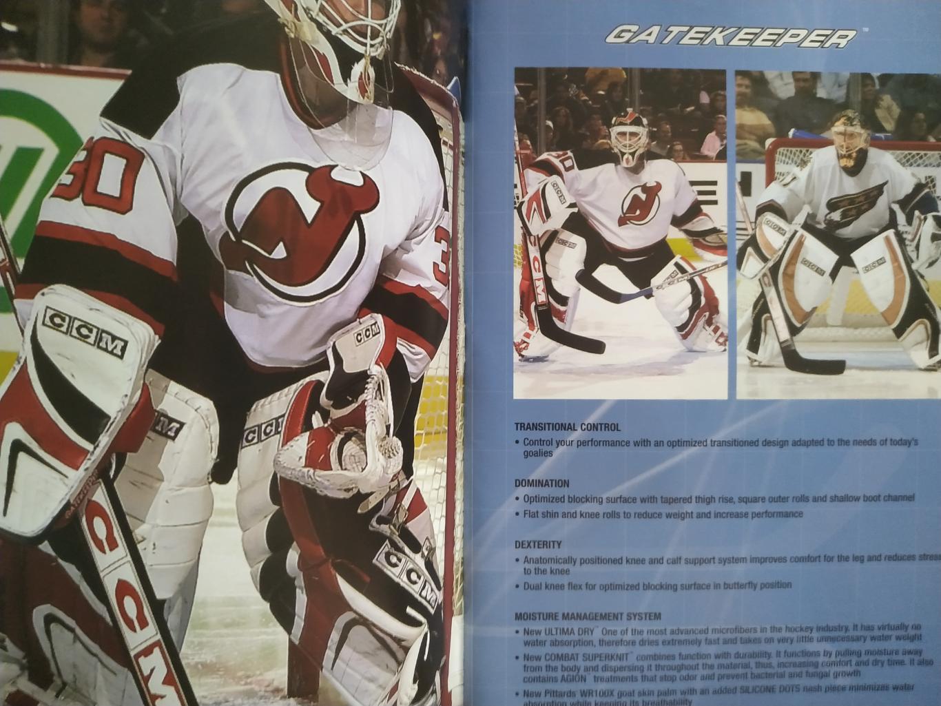 2004 GOALIE EQUIPMENT GUIDE ХОККЕЙНОЕ СНАРЯЖЕНИЕ 1