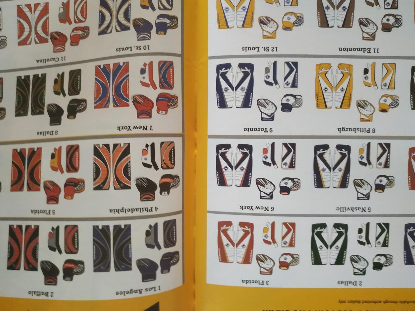 2004 GOALIE EQUIPMENT GUIDE ХОККЕЙНОЕ СНАРЯЖЕНИЕ 4