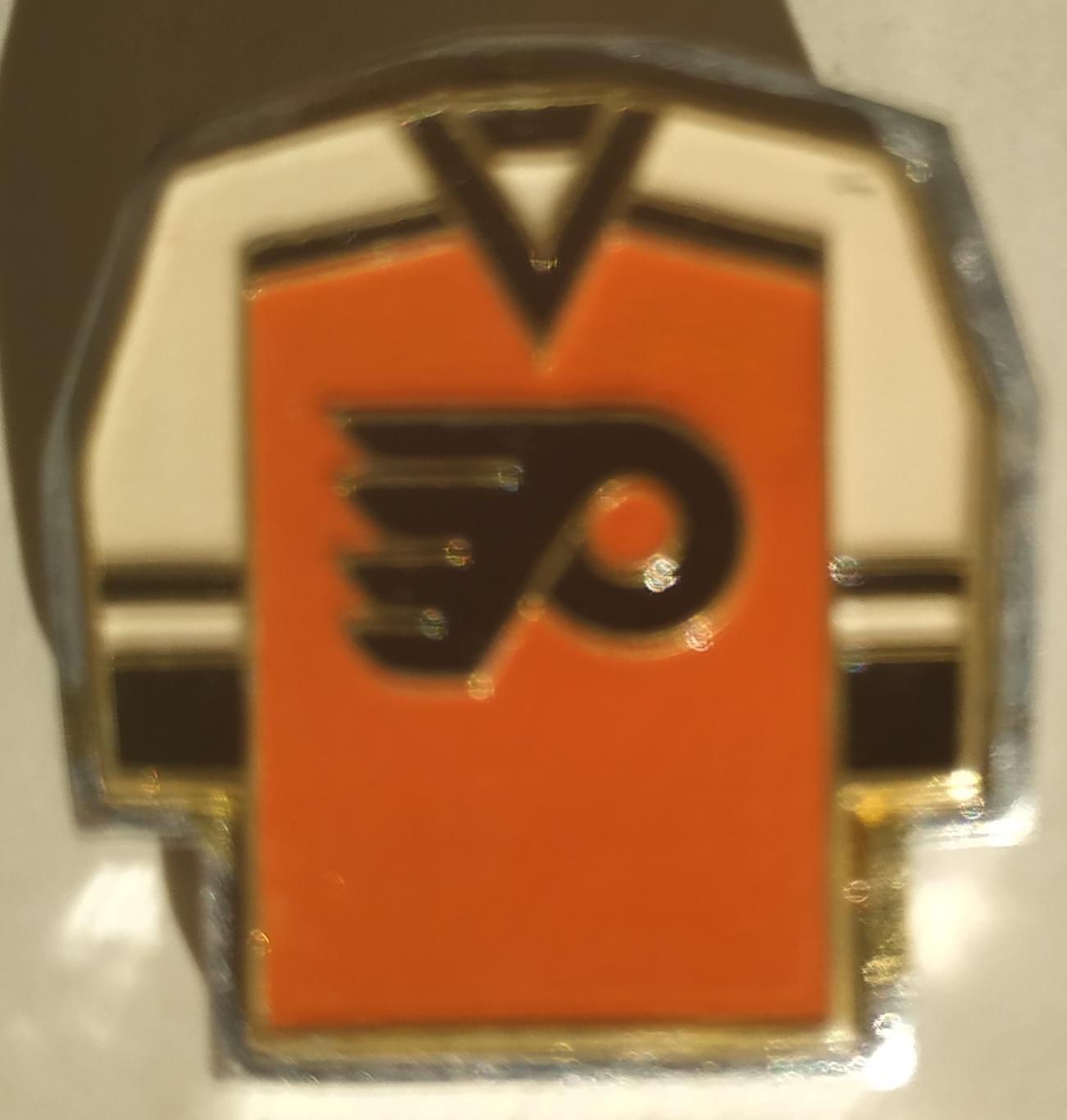 1976 ЗНАЧОК ХОККЕЙ НХЛ NHL PHILADELPHIA FLYERS HOCKEY PIN