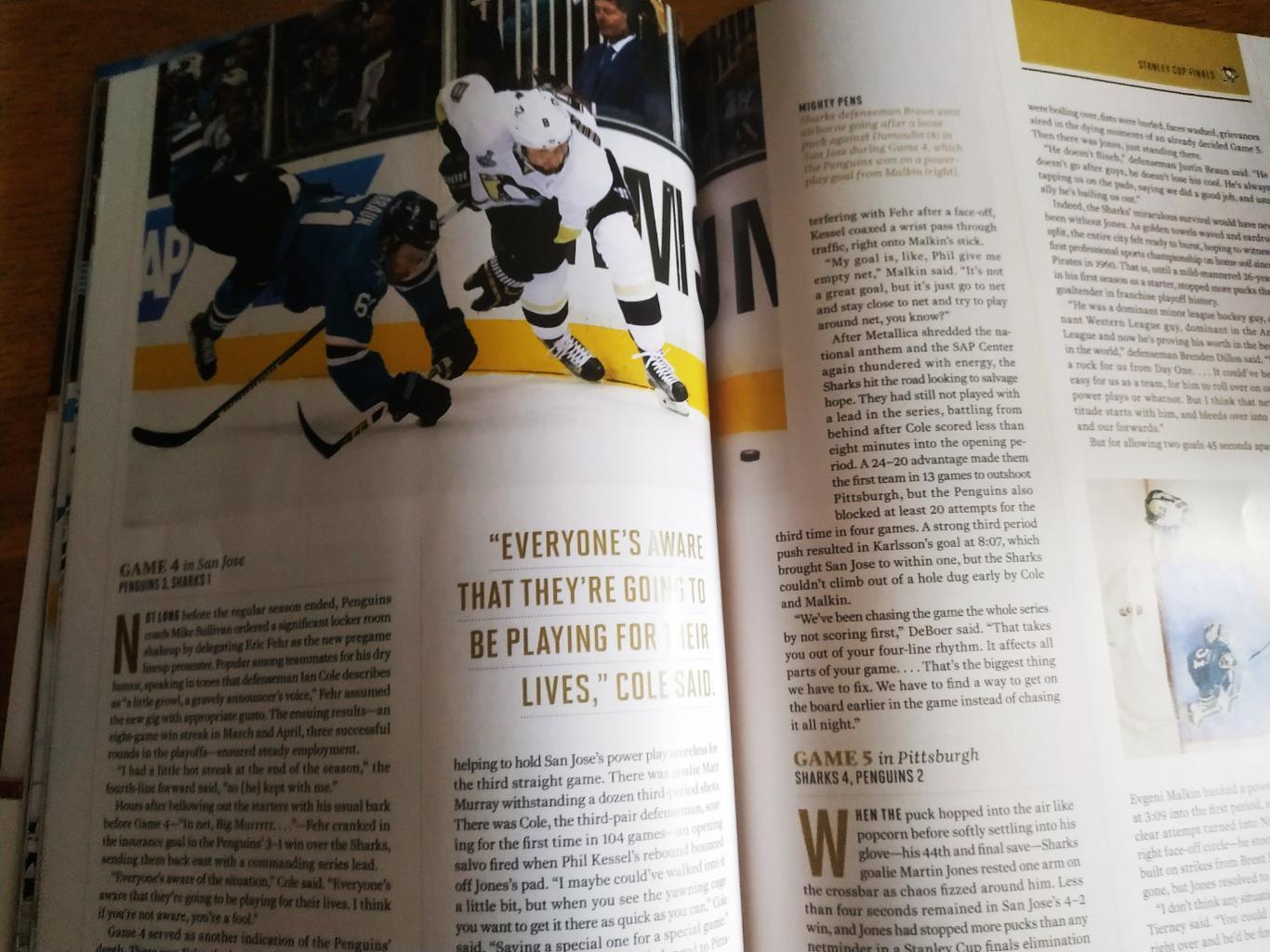 ЖУРНАЛ НХЛ NHL SPORTS ILLUSTRATED 2016 PITTSBURGH PENGUINS STANLEY CUP CHAMPIONS 3