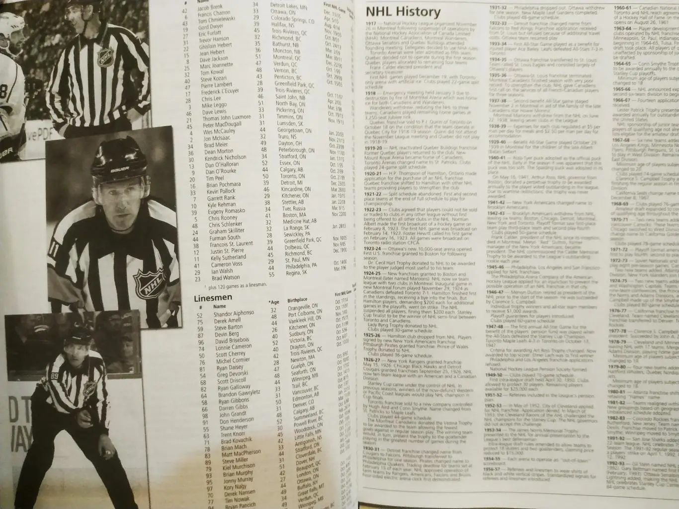 ОФИЦИАЛЬНЫЙ СПРАВОЧНИК НХЛ 2017 NHL OFFICIAL GUIDE AND RECORD BOOK 3