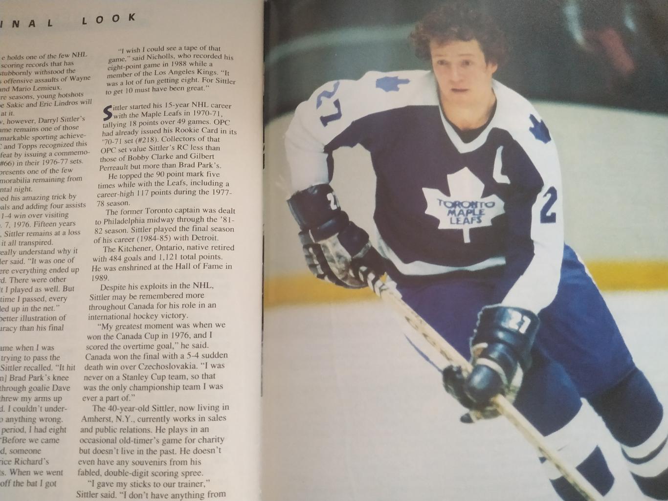 ЖУРНАЛ ЕЖЕМЕСЯЧНИК ХОККИ БЭККЕТ НХЛ NHL 1991 APR BECKETT HOCKEY MAGAZINE #6 4