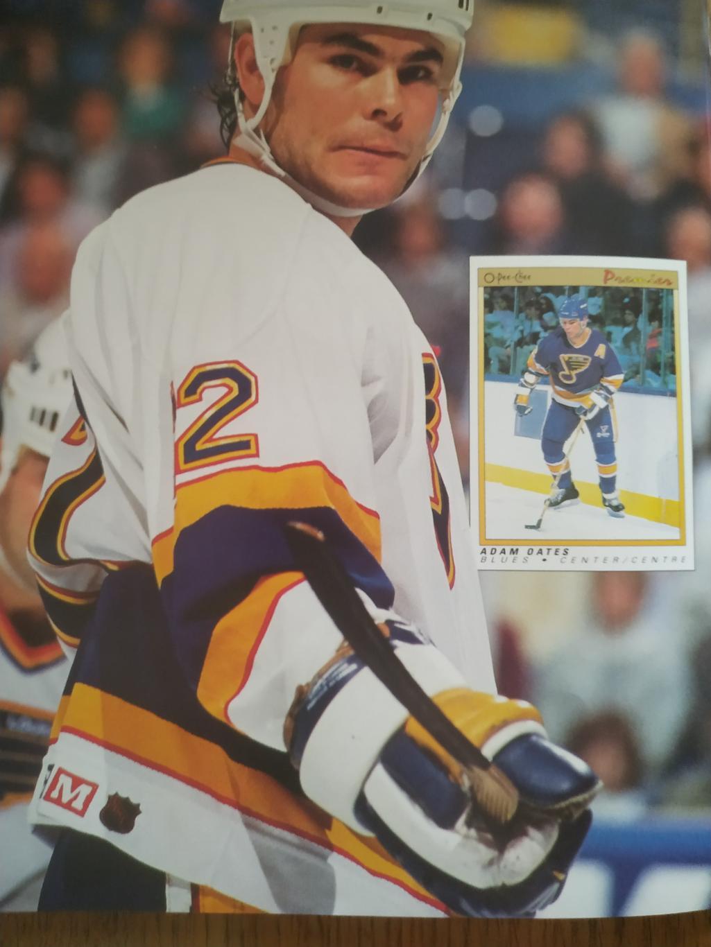 ЖУРНАЛ ЕЖЕМЕСЯЧНИК ХОККИ БЭККЕТ НХЛ NHL 1991 APR BECKETT HOCKEY MAGAZINE #6 6