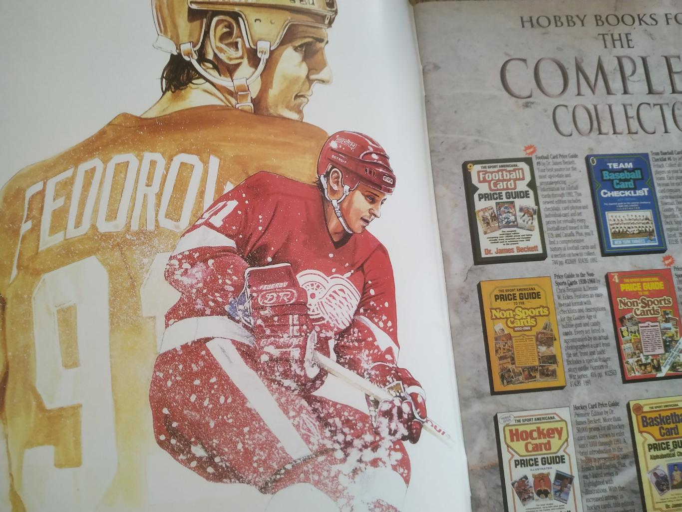ЖУРНАЛ ЕЖЕМЕСЯЧНИК ХОККИ БЭККЕТ НХЛ NHL 1992 OCT BECKETT HOCKEY MAGAZINE #24 1