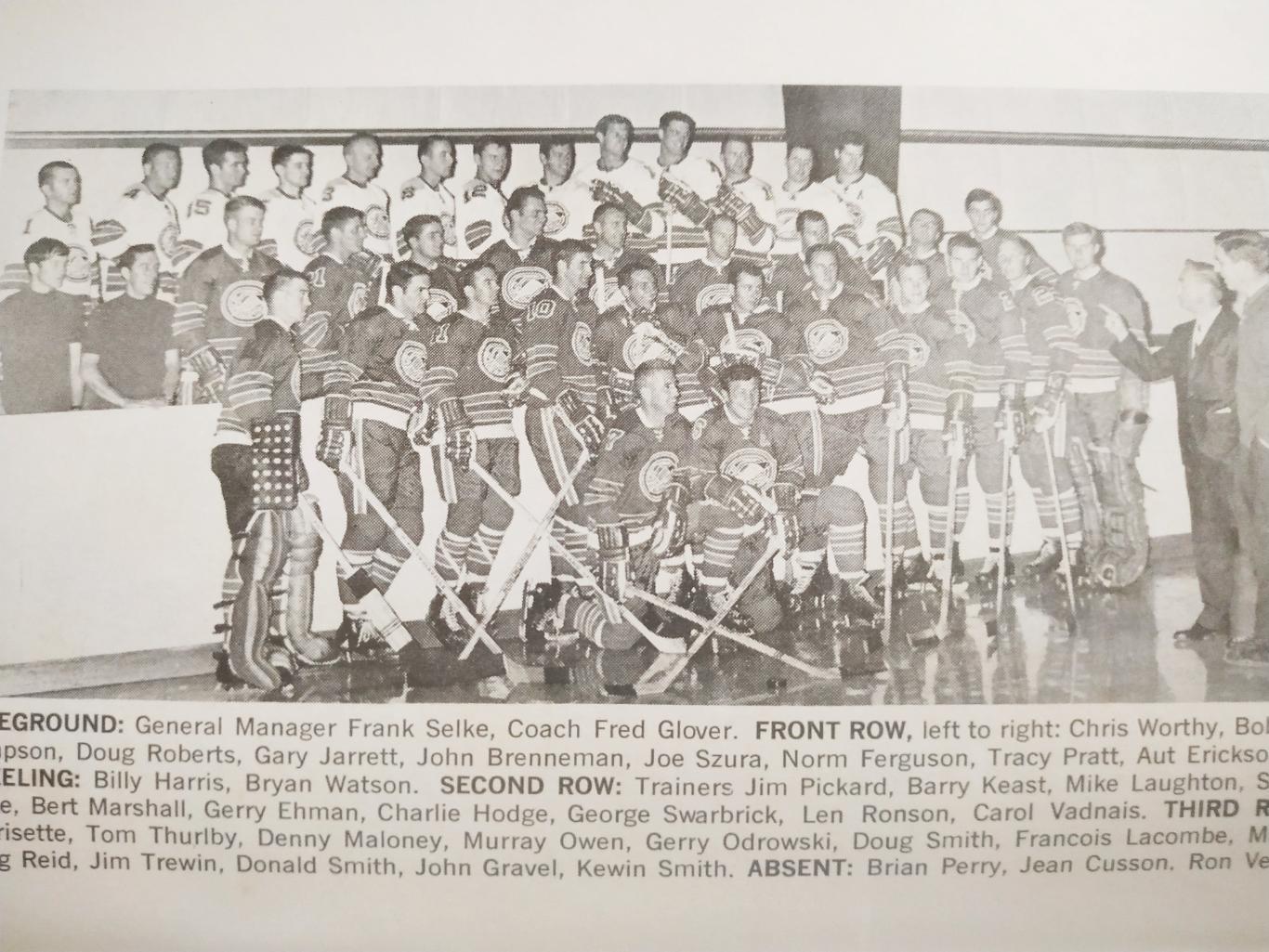 ХОККЕЙ СПРАВОЧНИК ЕЖЕГОДНИК НХЛ 1968-69 NHL OKLAND SEALS OFFICIAL GUIDE 6