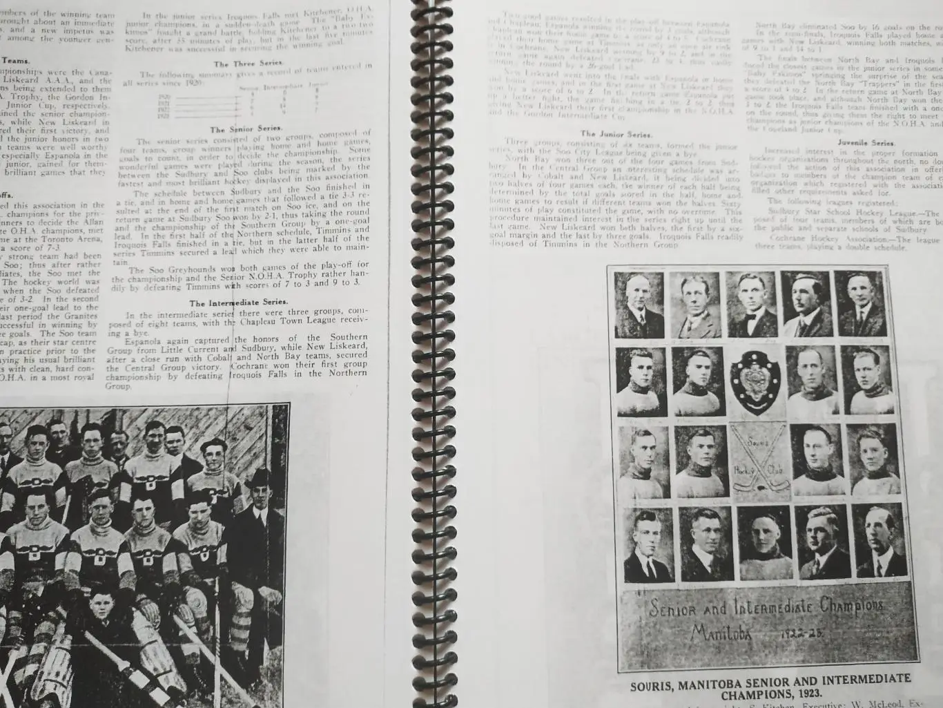 ХОККЕЙ КНИГА НХЛ ХОККИ ПИКТОРИАЛ NHL 1926 HOCKEY PICTORIAL BOOK OF CHAMPIONS REP 2