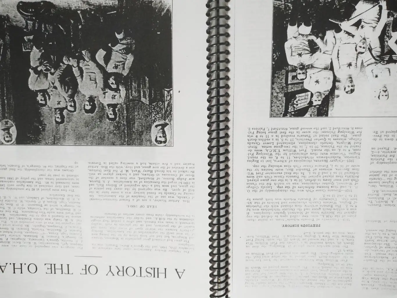 ХОККЕЙ КНИГА НХЛ ХОККИ ПИКТОРИАЛ NHL 1926 HOCKEY PICTORIAL BOOK OF CHAMPIONS REP 4