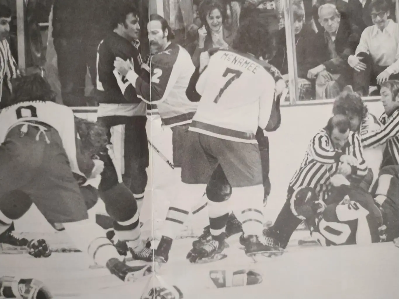 ХОККЕЙ ЖУРНАЛ МИР ХОККЕЯ ВХА WHA 1975 SEP WORLD HOCKEY MAGAZINE BLUE LINE 3