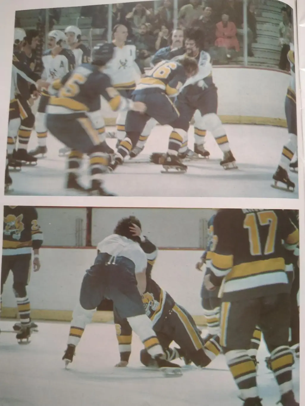 ХОККЕЙ ЖУРНАЛ МИР ХОККЕЯ ВХА WHA 1975 SEP WORLD HOCKEY MAGAZINE BLUE LINE 4