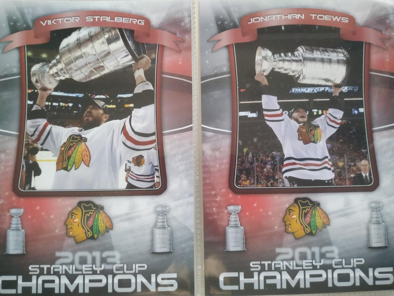 ХОККЕЙ ФОТО КУБОК СТЭНЛИ ЧИКАГО НХЛ NHL FOTO 2013 STANLEY CUP CHAMPION CHICAGO