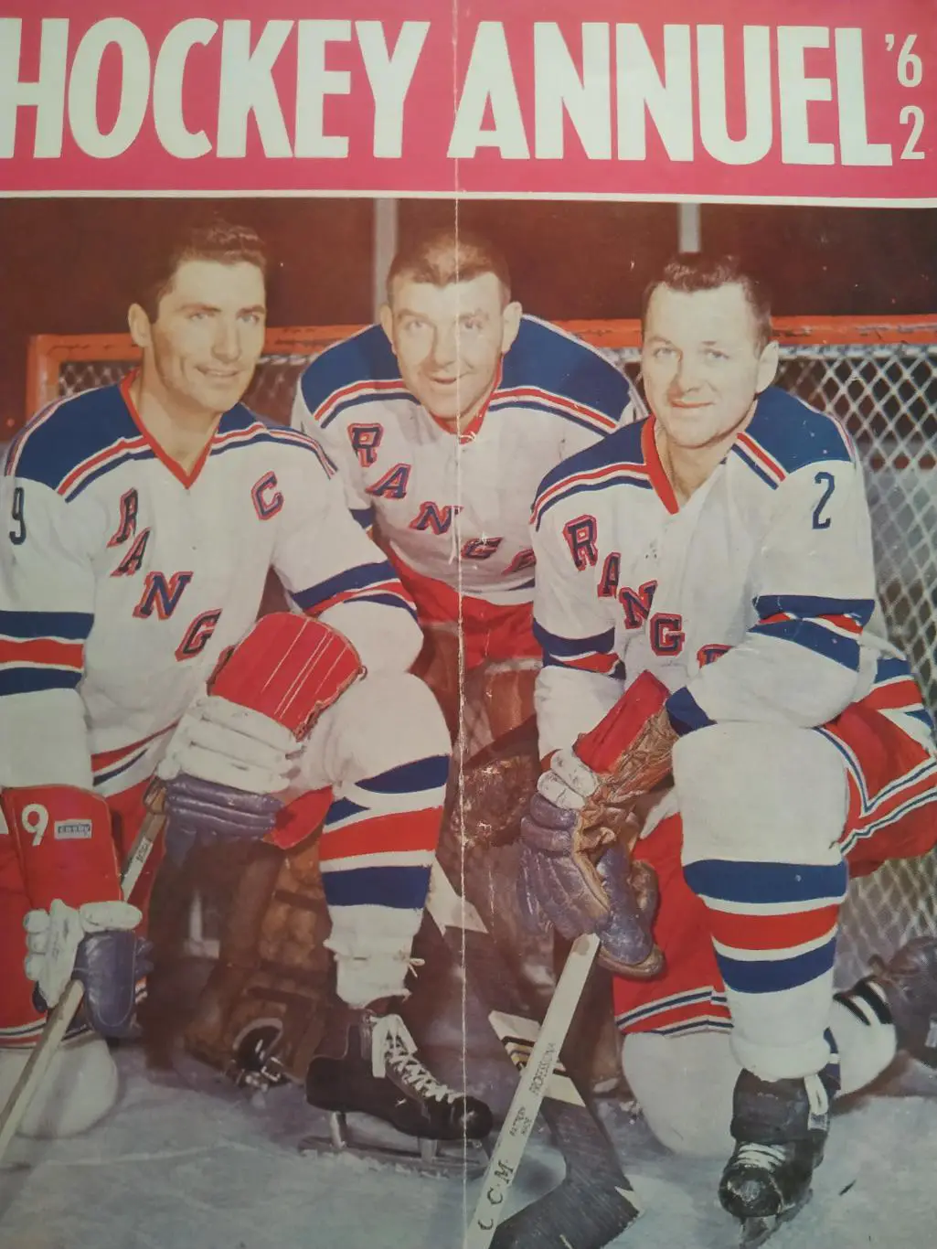 ХОККЕЙ ЖУРНАЛ ЕЖЕГОДНИК СПОРТ РЕВЬЮ НХЛ NHL 1962 SPORT REVUE HOCKEY ANNUEL