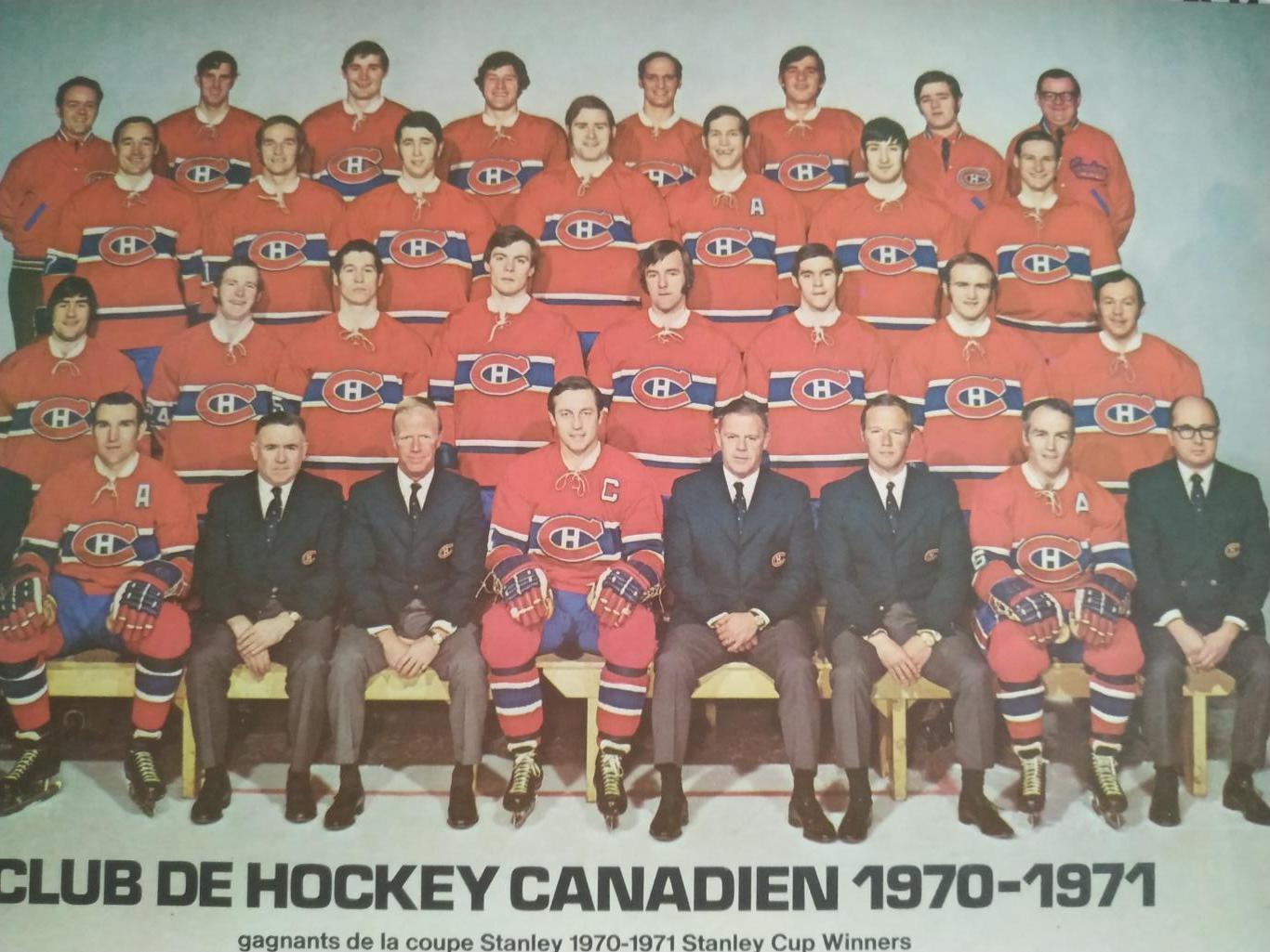 ХОККЕЙ ПРОГРАММА МАТЧА НХЛ NHL 1971 NOV.18 ST. LOUIS VS. CANADIENS PROGRAM GAME 5