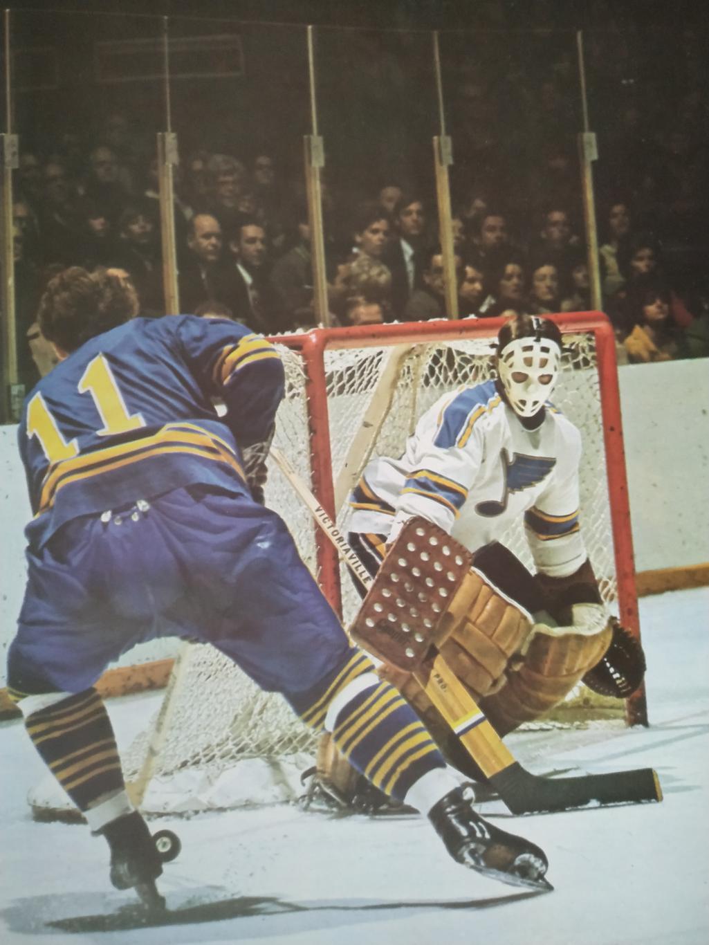 ХОККЕЙ ПРОГРАММА АЛЬБОМ БАФФАЛО НХЛ NHL 1971 OCT.16 BUFFALO PROGRAM 2