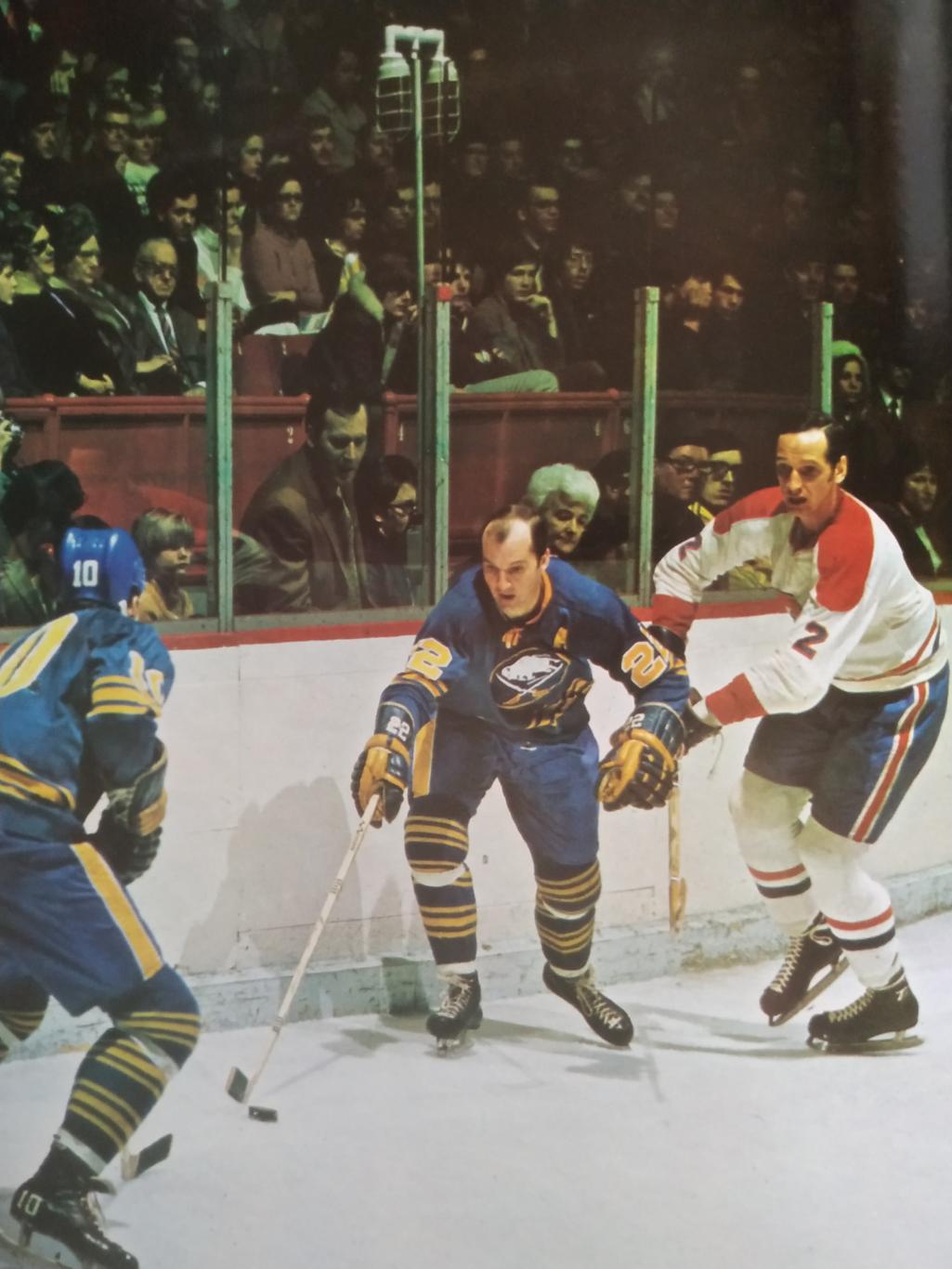 ХОККЕЙ ПРОГРАММА АЛЬБОМ БАФФАЛО НХЛ NHL 1971 OCT.16 BUFFALO PROGRAM 4