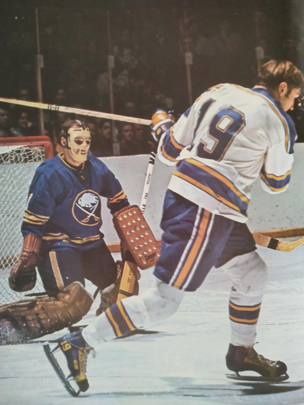 ХОККЕЙ ПРОГРАММА АЛЬБОМ БАФФАЛО НХЛ NHL 1971 OCT.16 BUFFALO PROGRAM 6