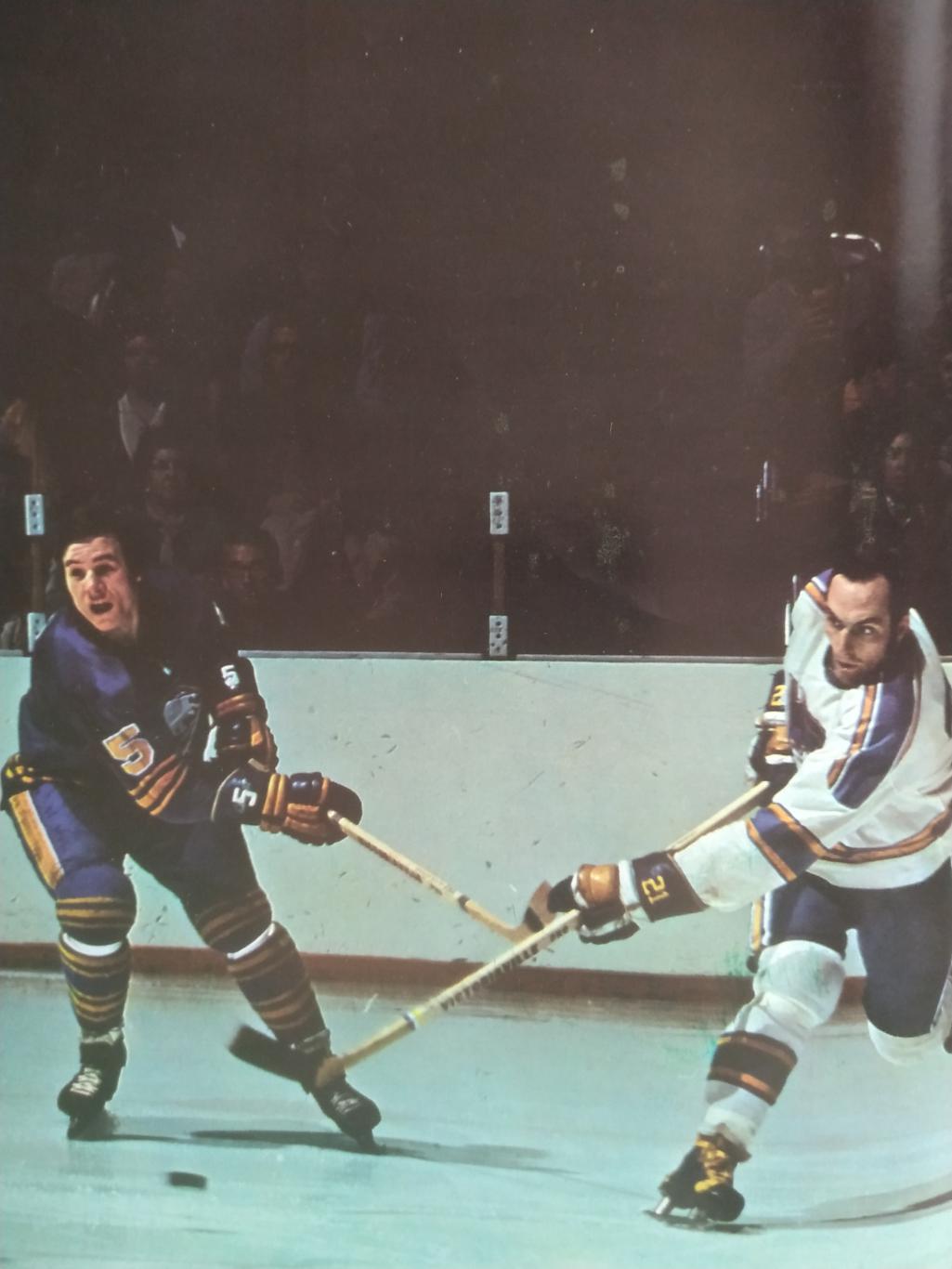 ХОККЕЙ ПРОГРАММА АЛЬБОМ СЕНТ ЛУИС НХЛ NHL 1971 NOV.03 ST. LOUIS PROGRAM 2
