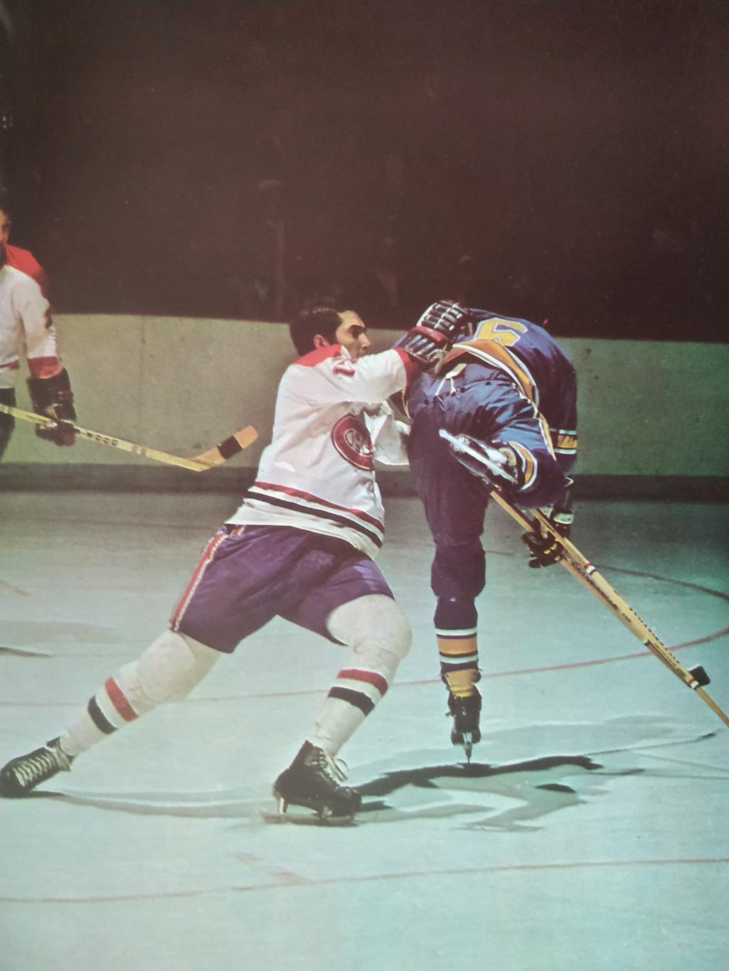 ХОККЕЙ ПРОГРАММА АЛЬБОМ СЕНТ ЛУИС НХЛ NHL 1971 NOV.03 ST. LOUIS PROGRAM 5