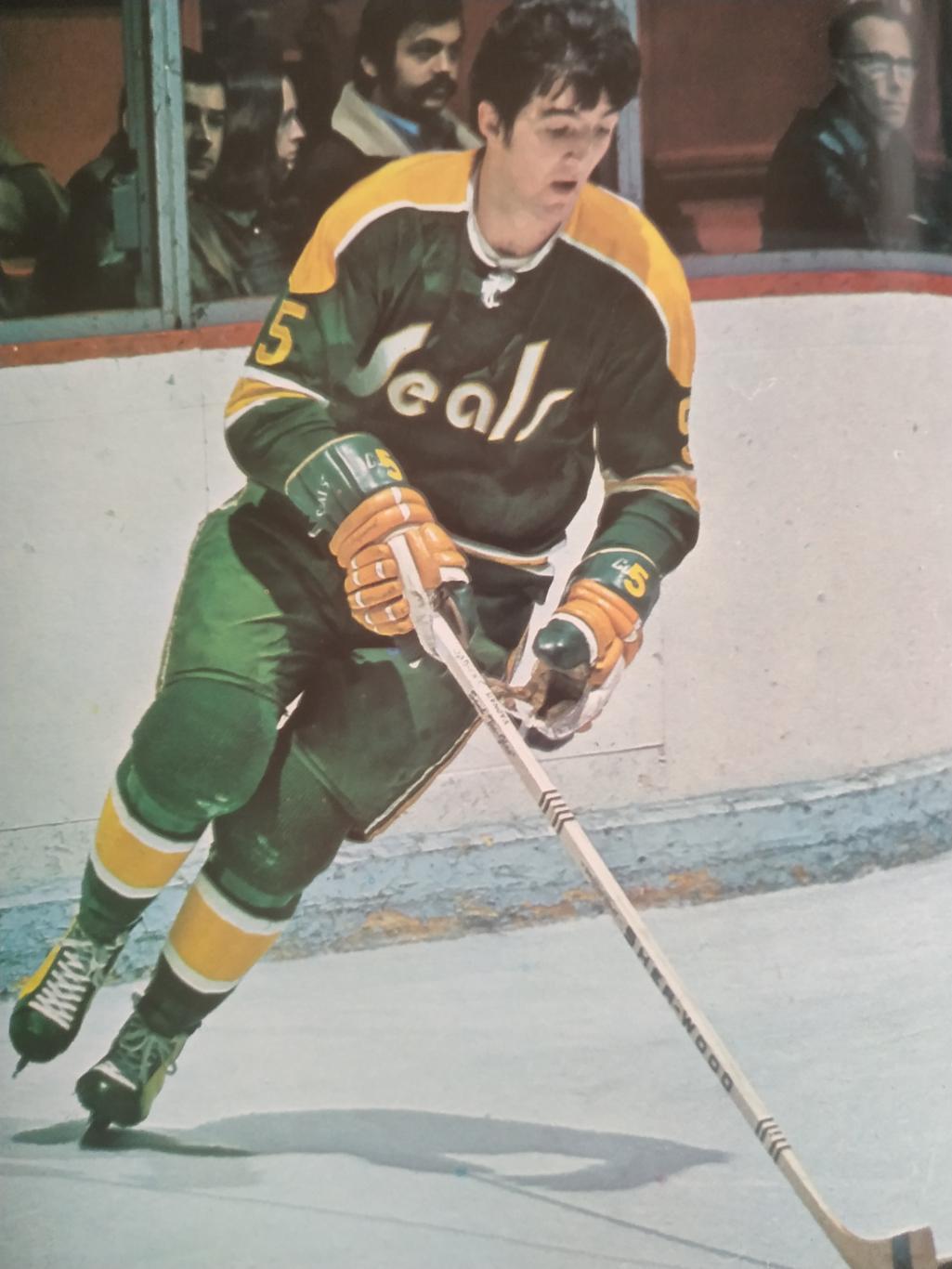 ХОККЕЙ ПРОГРАММА АЛЬБОМ КАЛИФОРНИЯ НХЛ NHL 1971 NOV.16 CALIFORNIA PROGRAM 5
