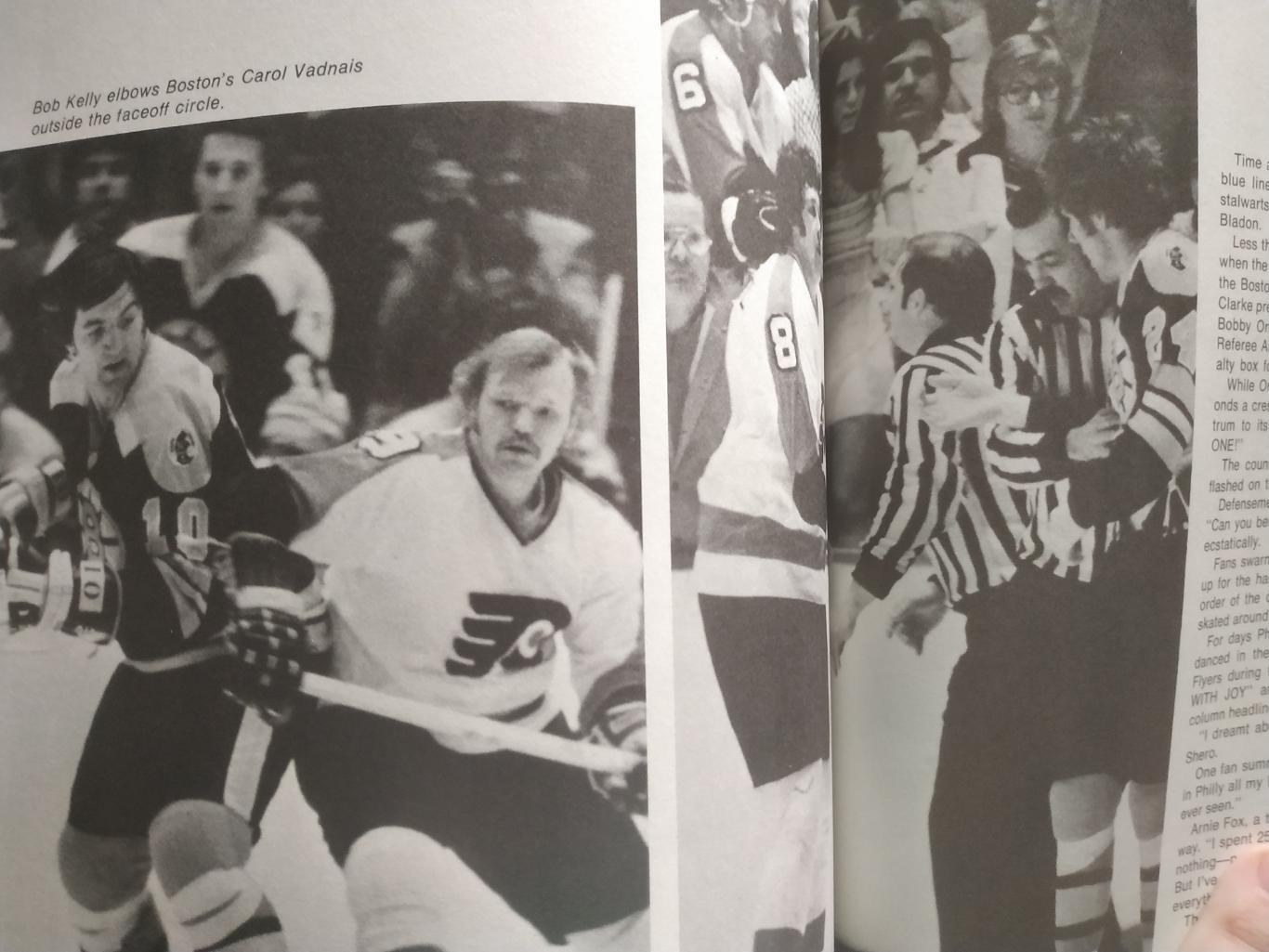 КНИГА АЛЬБОМ НХЛ ФИЛАДЕЛЬФИЯ 1974 NHL PHILADELPHIA FLYERS by STAN FISCHLER 4