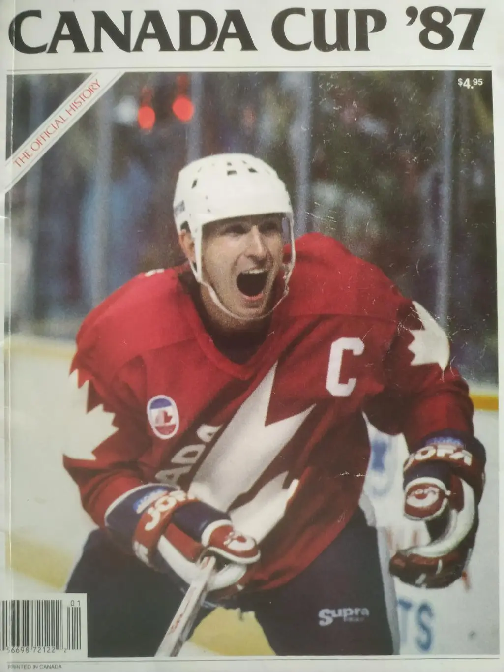 ХОККЕЙ ПРОГРАММА МАТЧА НХЛ КУБОК КАНАДЫ NHL 1987 CANADA CUP OFFICIAL PROGRAM