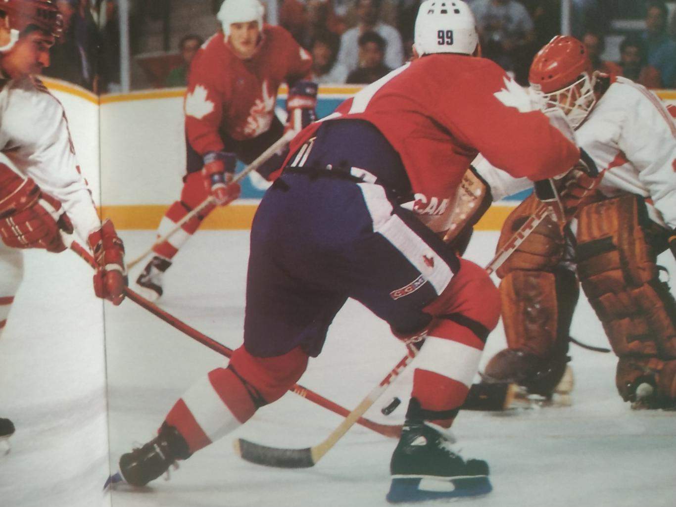 ХОККЕЙ ПРОГРАММА МАТЧА НХЛ КУБОК КАНАДЫ NHL 1991 CANADA CUP OFFICIAL PROGRAM 2