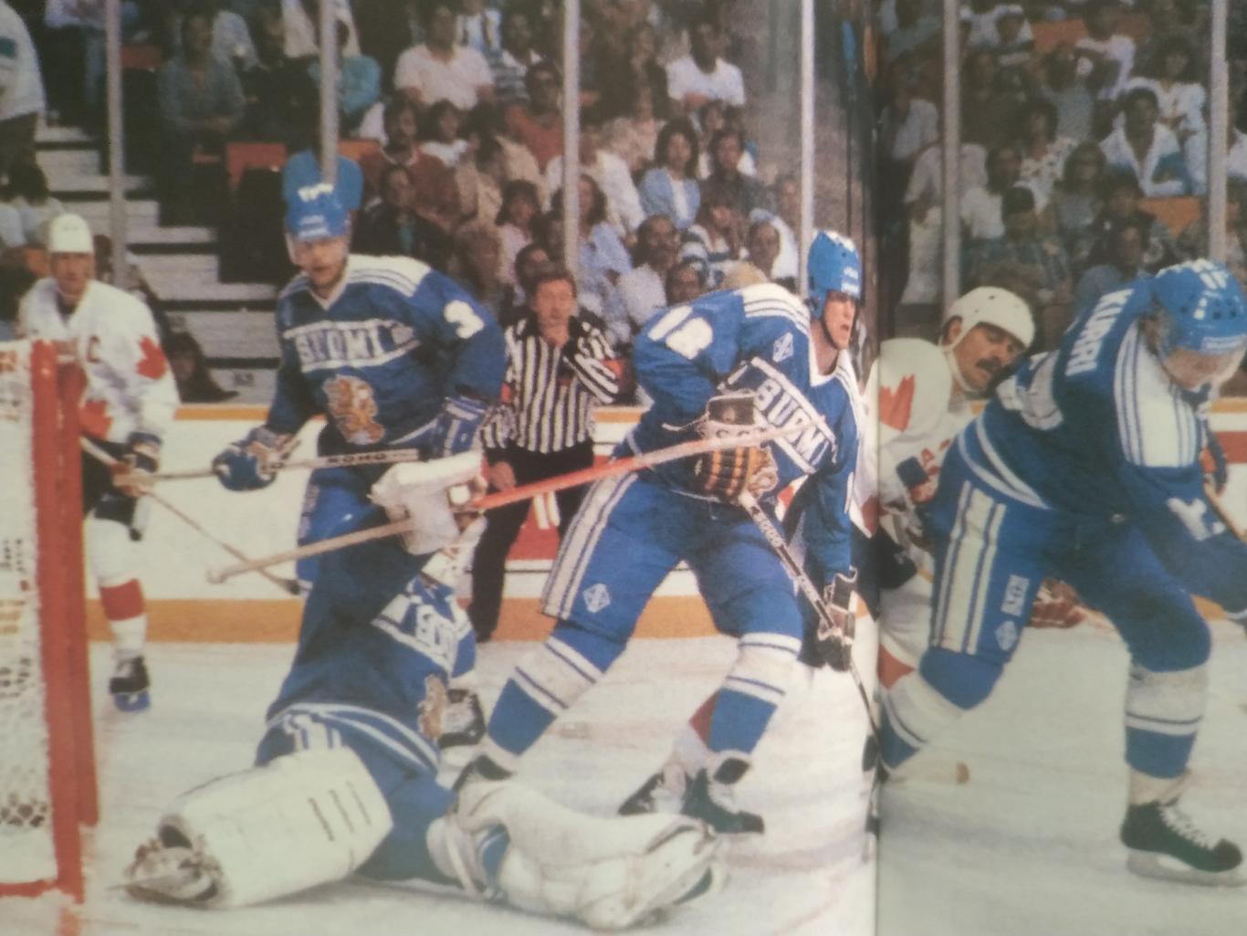 ХОККЕЙ ПРОГРАММА МАТЧА НХЛ КУБОК КАНАДЫ NHL 1991 CANADA CUP OFFICIAL PROGRAM 4