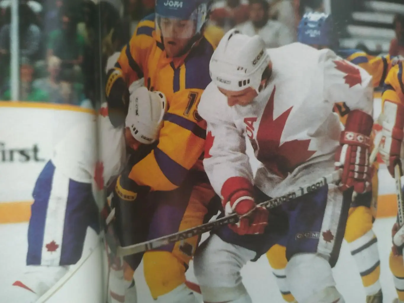 ХОККЕЙ ПРОГРАММА МАТЧА НХЛ КУБОК КАНАДЫ NHL 1991 CANADA CUP OFFICIAL PROGRAM 5
