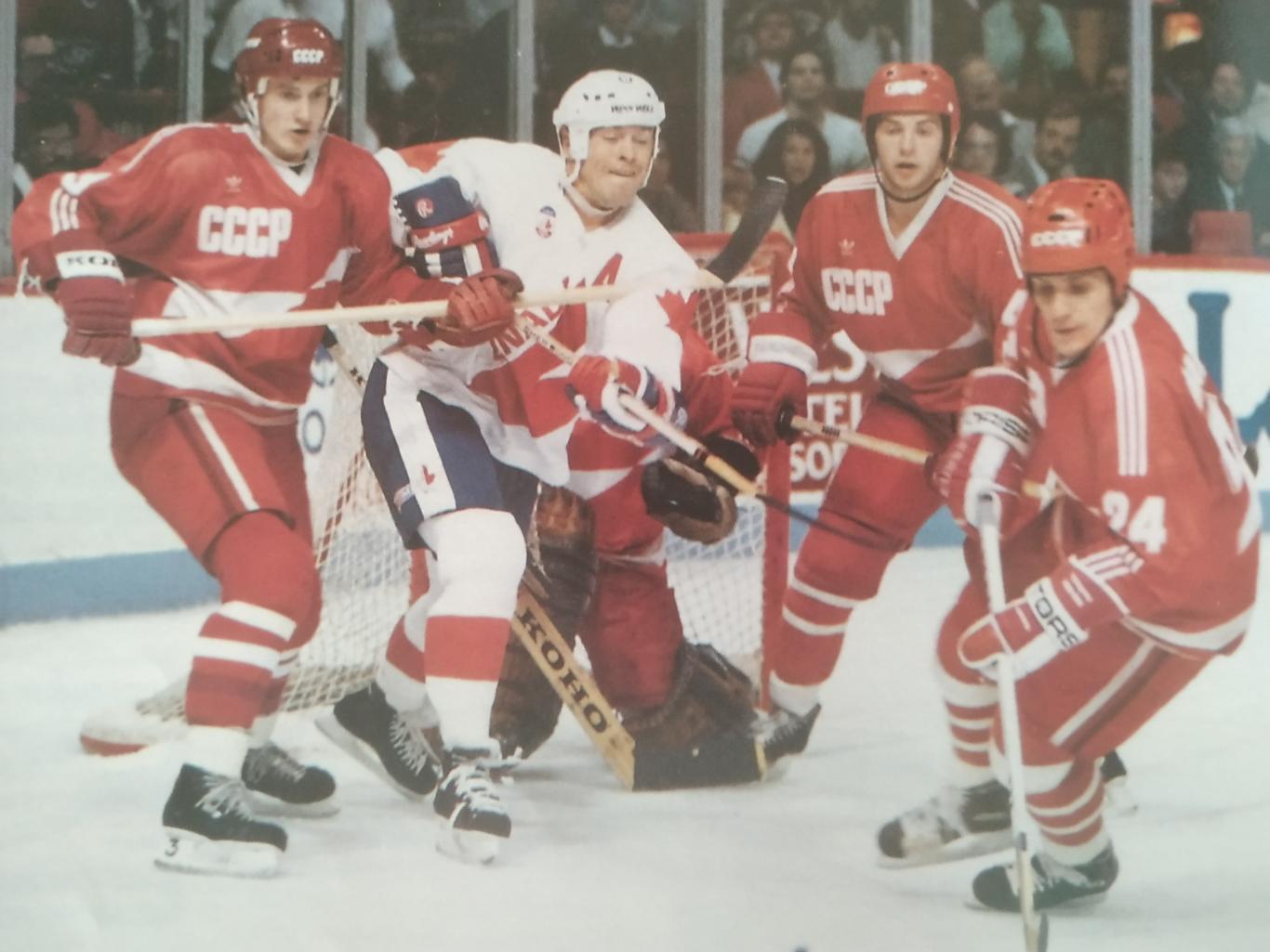 ХОККЕЙ ПРОГРАММА МАТЧА НХЛ КУБОК КАНАДЫ NHL 1991 CANADA CUP OFFICIAL PROGRAM 6